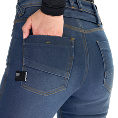 SHIMA RIDGE URBANO DE MOTOCICLISMO TURISMO PANTALONE MUJER AZUL 