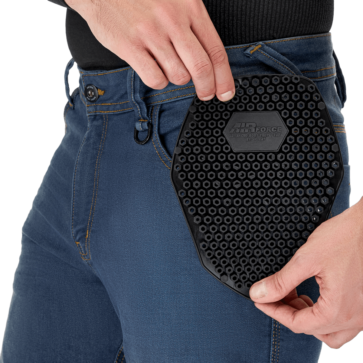 SHIMA RIDGE URBANO DE MOTOCICLISMO TURISMO PANTALONE HOMBRE AZUL 