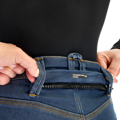 SHIMA RIDGE URBANO DE MOTOCICLISMO TURISMO PANTALONE MUJER AZUL 