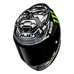 HJC RPHA 12 QUARTARARO REPLICA BL MC5 Moto Integrali Caschi Nero 