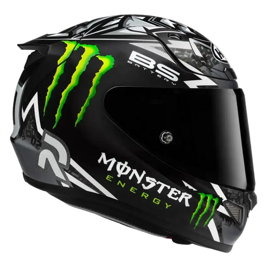 HJC RPHA 12 QUARTARARO REPLICA BL MC5 Moto Integrali Caschi Nero 