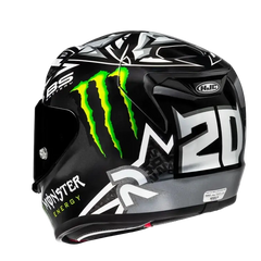 HJC RPHA 12 QUARTARARO REPLICA BL MC5 Moto Integrali Caschi Nero 