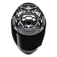 HJC RPHA 12 QUARTARARO REPLICA BL MC5 Moto Integrali Caschi Nero 