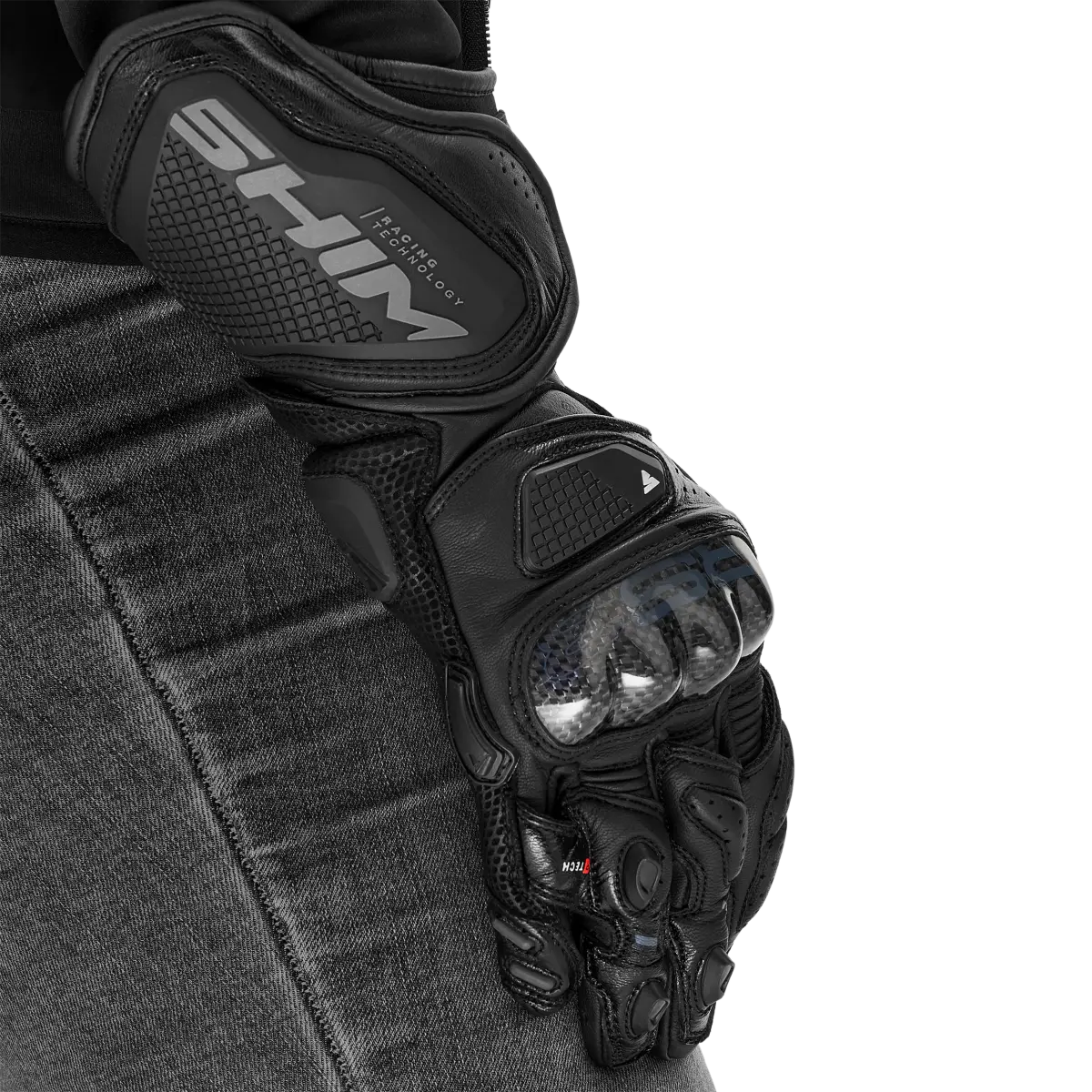 SHIMA RS-3 GUANTES DEPORTIVOS MUJER NEGRO 