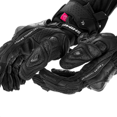 SHIMA RS-3 GUANTES DEPORTIVOS MUJER NEGRO 