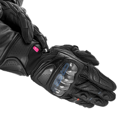 SHIMA RS-3 GUANTES DEPORTIVOS MUJER NEGRO 