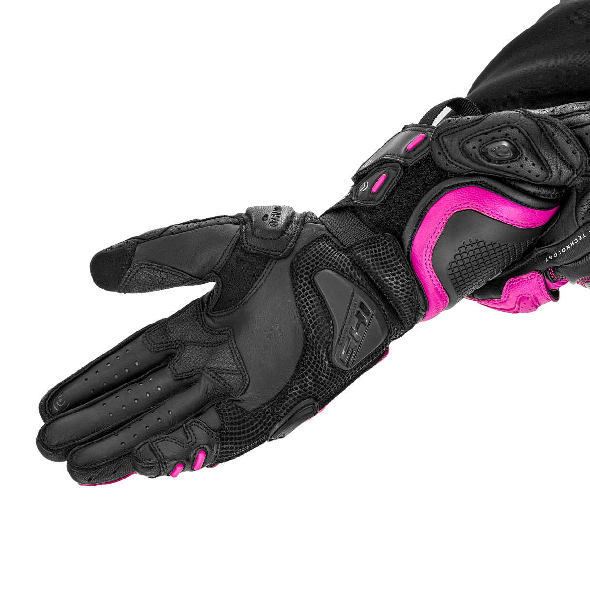 SHIMA RS-3 GUANTES DEPORTIVOS NEGRO MUJER ROSA 