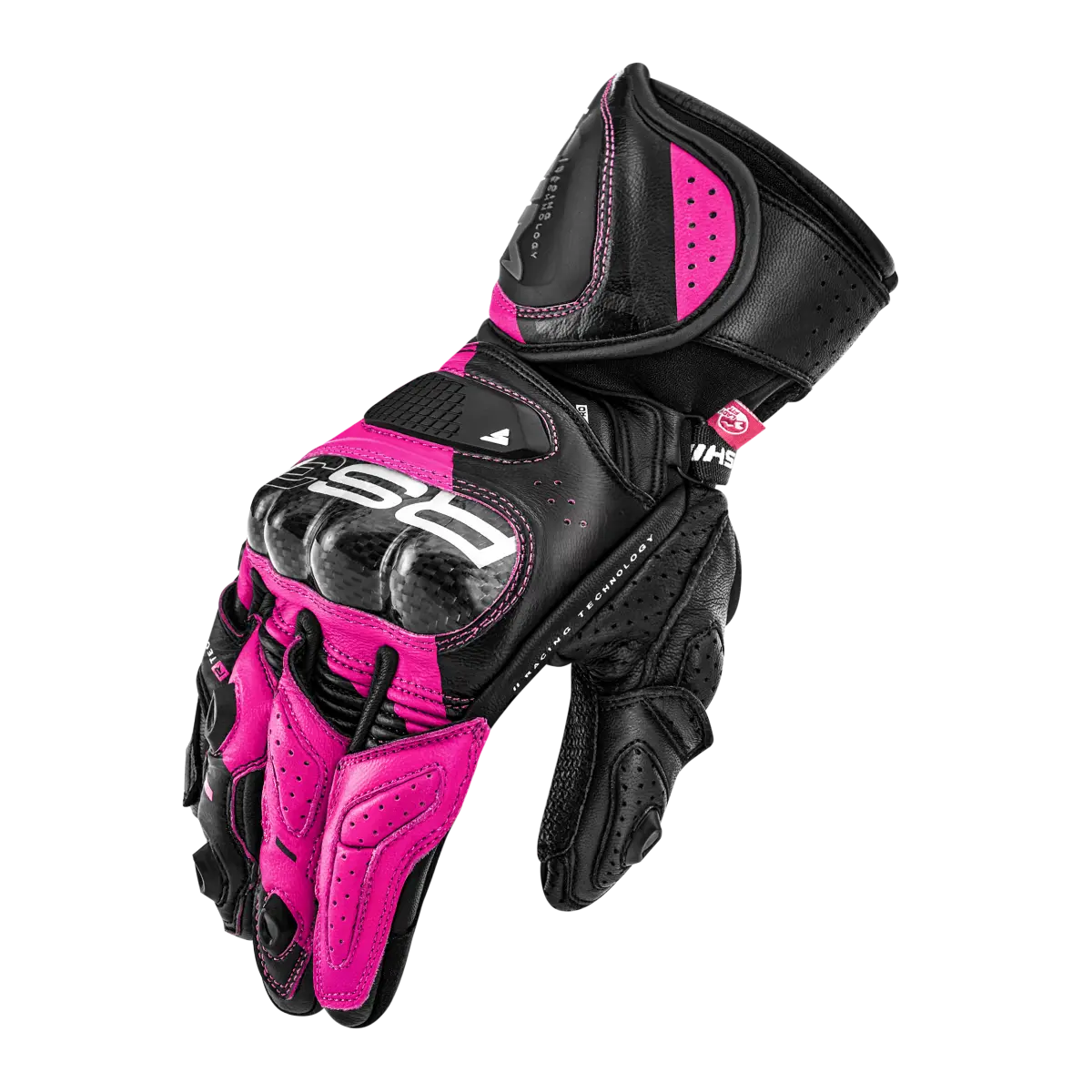 SHIMA RS-3 GUANTES DEPORTIVOS NEGRO MUJER ROSA 