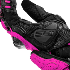 SHIMA RS-3 GUANTES DEPORTIVOS NEGRO MUJER ROSA 