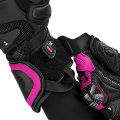 SHIMA RS-3 GUANTES DEPORTIVOS NEGRO MUJER ROSA 