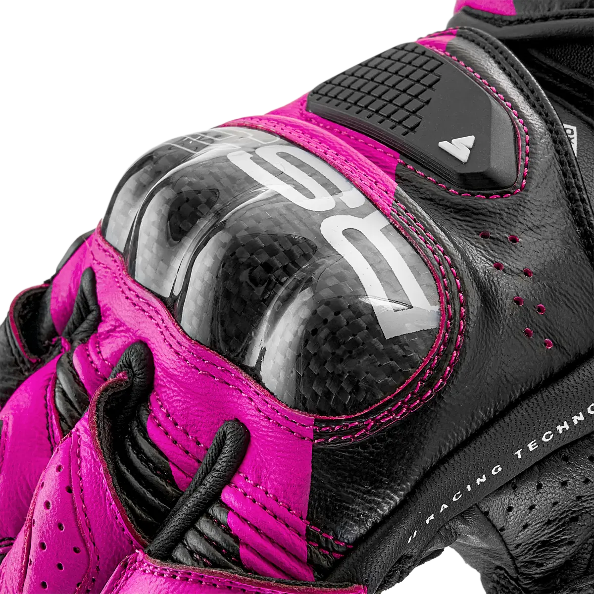 SHIMA RS-3 GUANTES DEPORTIVOS NEGRO MUJER ROSA 