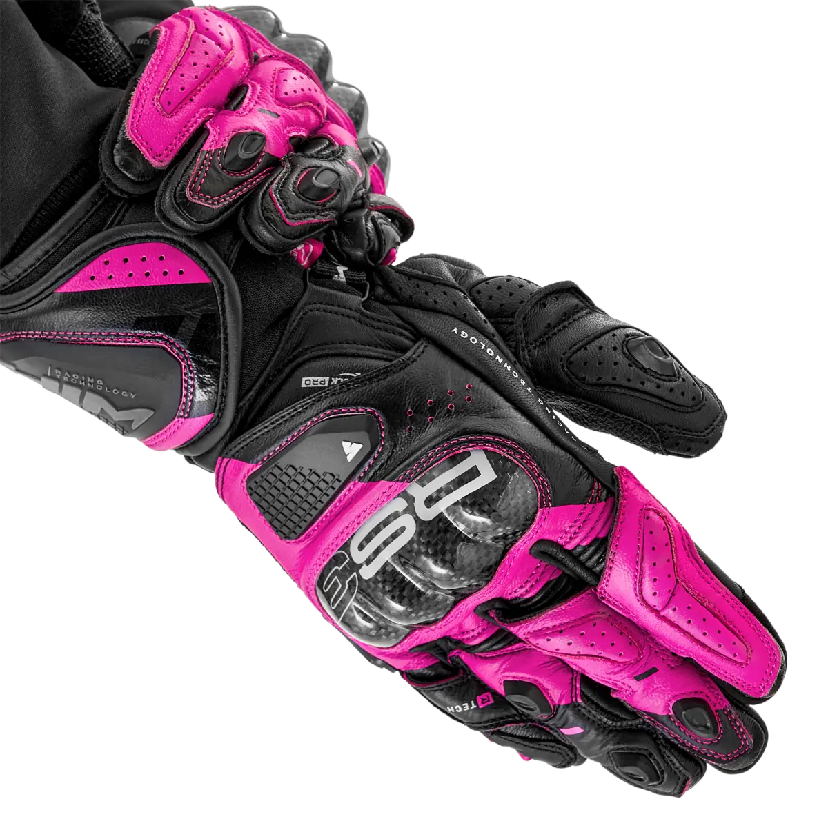 SHIMA RS-3 GUANTES DEPORTIVOS NEGRO MUJER ROSA 