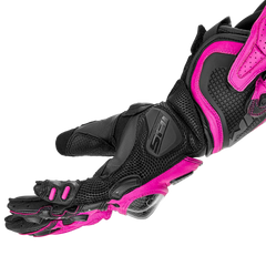 SHIMA RS-3 GUANTES DEPORTIVOS NEGRO MUJER ROSA 