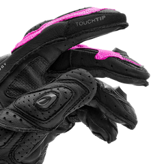 SHIMA RS-3 GUANTES DEPORTIVOS NEGRO MUJER ROSA 