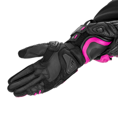 SHIMA RS-3 GUANTES DEPORTIVOS NEGRO MUJER ROSA 