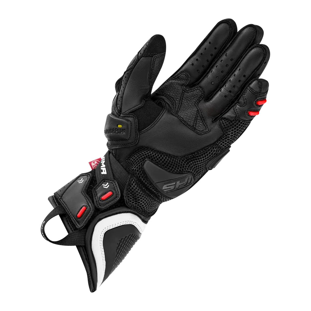 SHIMA RS-3 GUANTES DEPORTIVOS NEGRO MUJER BLANCO 