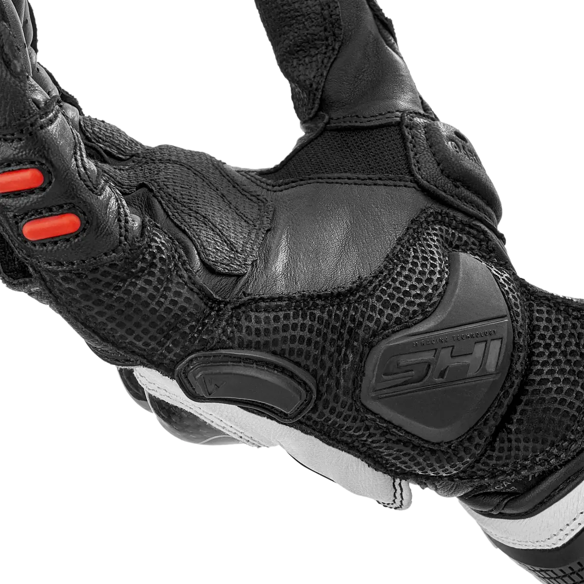 SHIMA RS-3 GUANTES DEPORTIVOS NEGRO MUJER BLANCO 