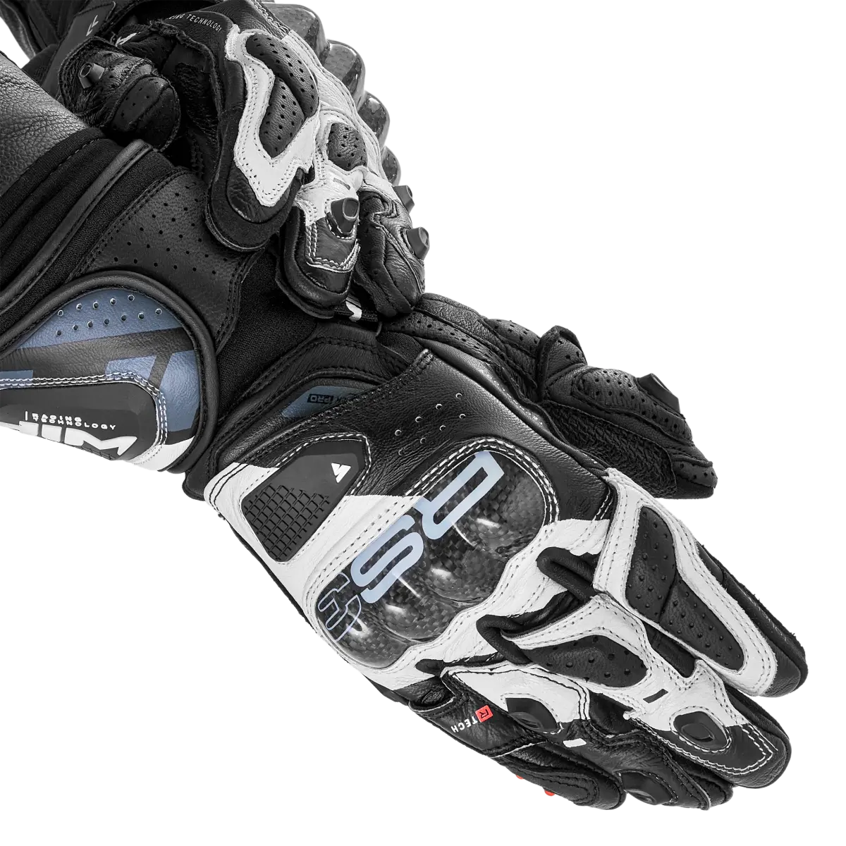 SHIMA RS-3 GUANTES DEPORTIVOS NEGRO MUJER BLANCO 
