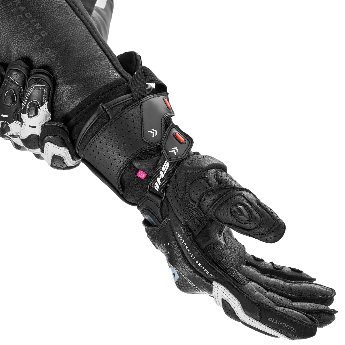 SHIMA RS-3 GUANTES DEPORTIVOS NEGRO MUJER BLANCO 