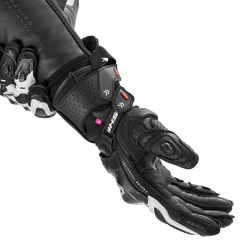 SHIMA RS-3 GUANTES DEPORTIVOS NEGRO MUJER BLANCO 