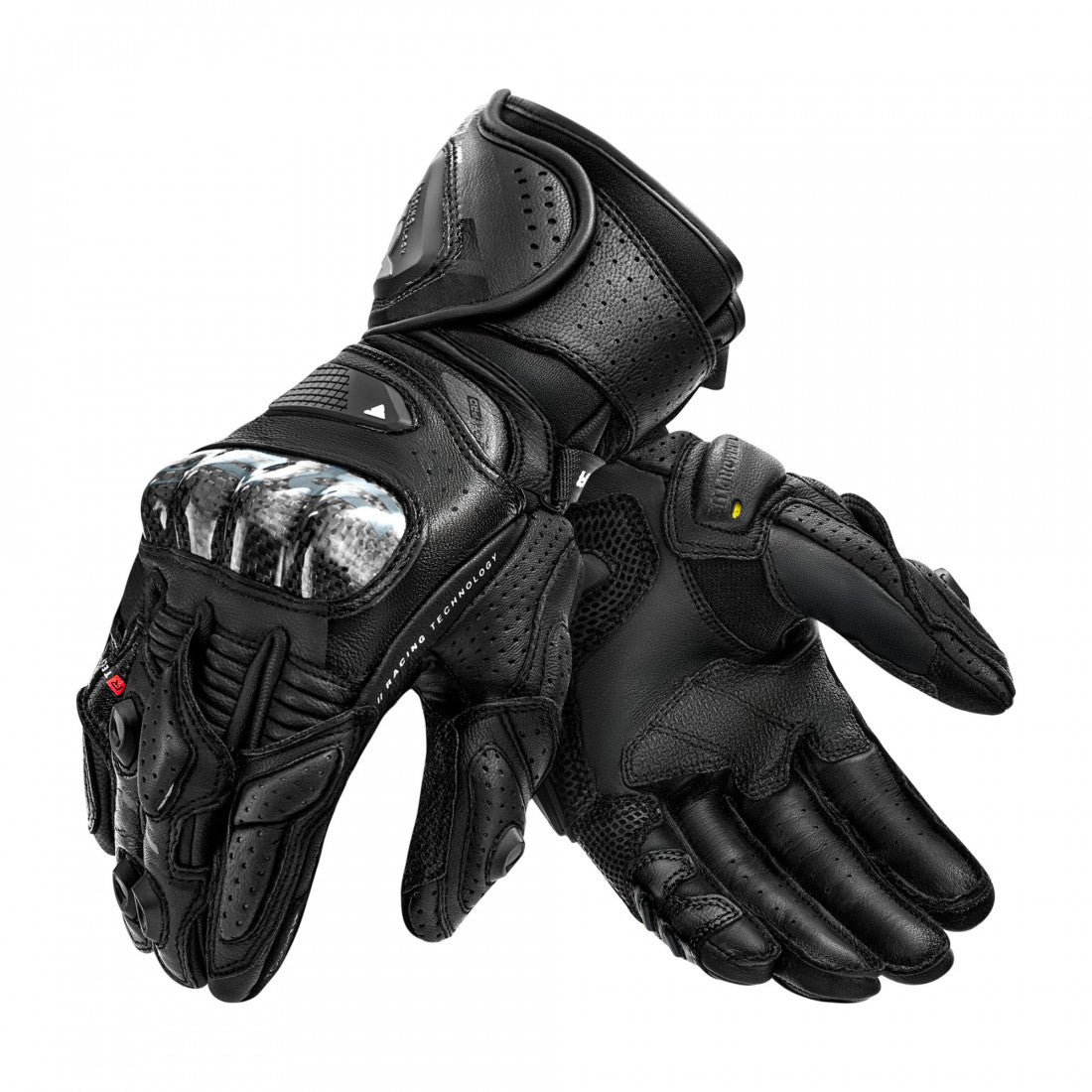 SHIMA RS-3 GUANTES DE MOTO HOMBRE NEGRO 