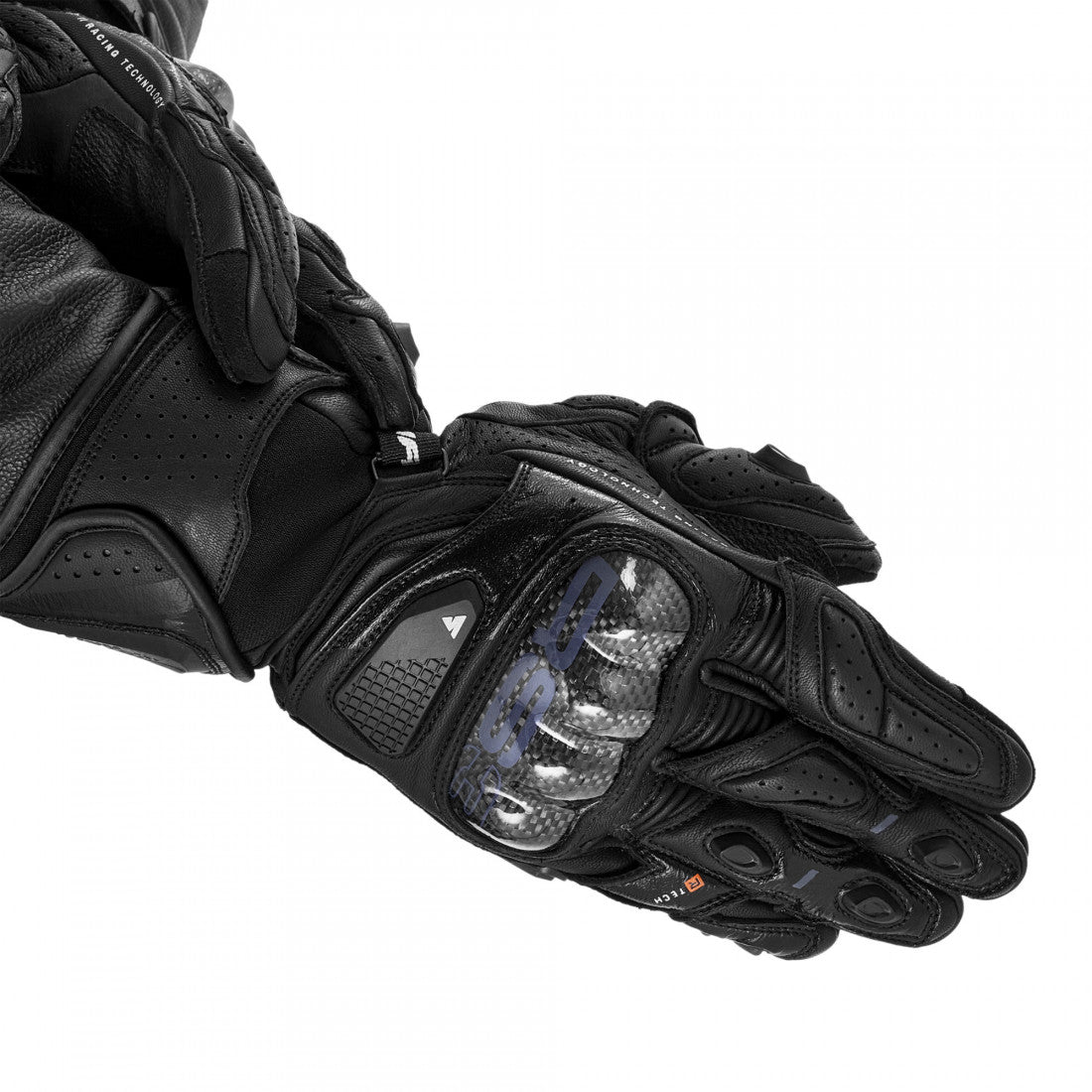 SHIMA RS-3 GUANTES DE MOTO HOMBRE NEGRO 