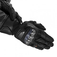 SHIMA RS-3 GUANTES DE MOTO HOMBRE NEGRO 