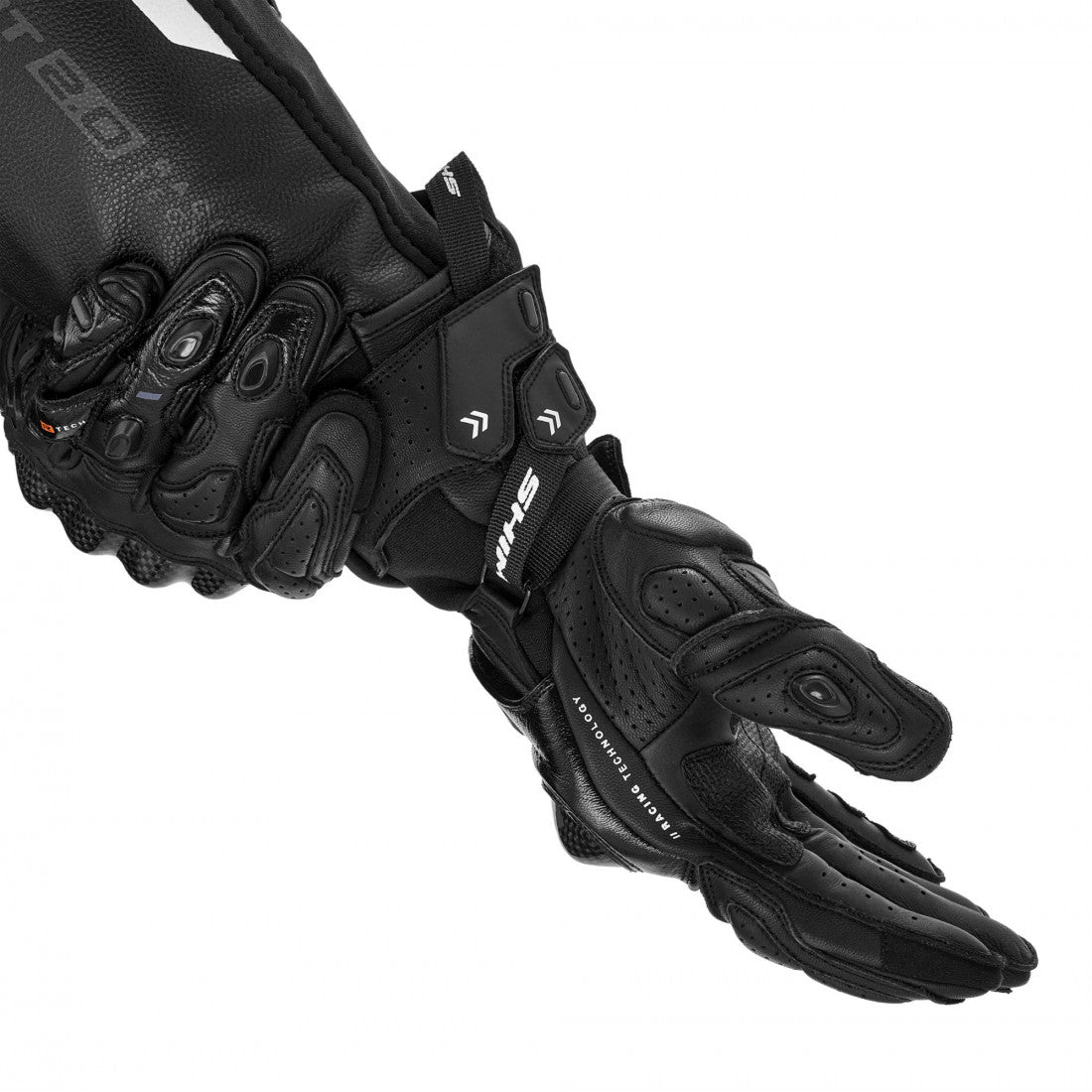 SHIMA RS-3 GUANTES DE MOTO HOMBRE NEGRO 