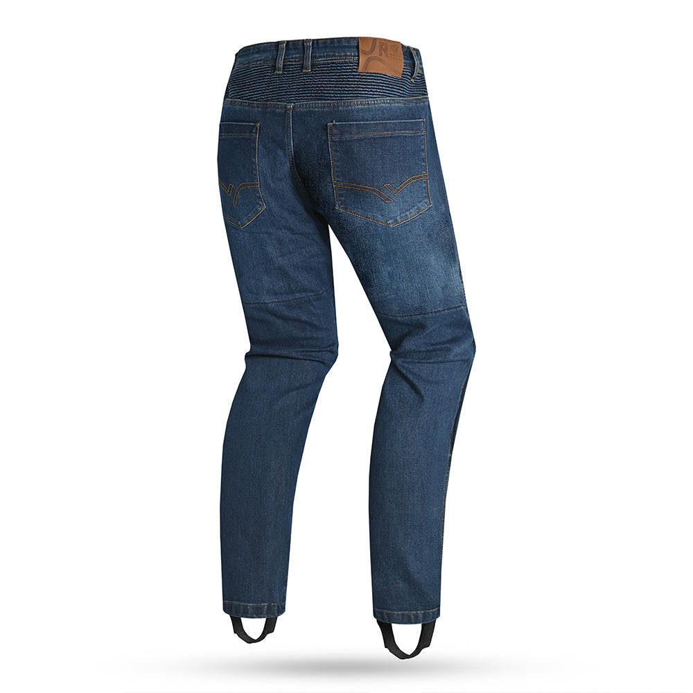 R-TECH VALENCIA UOMO DI MOTO JEANS BLU 