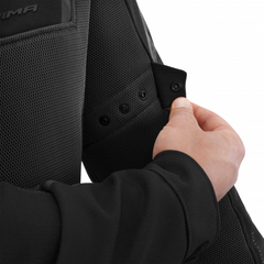 SHIMA RUSH 3.0 GIACCA DI MOTO UOMO NERO