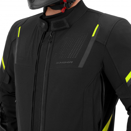 SHIMA RUSH 3.0 CHAQUETA DE MOTO HOMBRE FLUO 