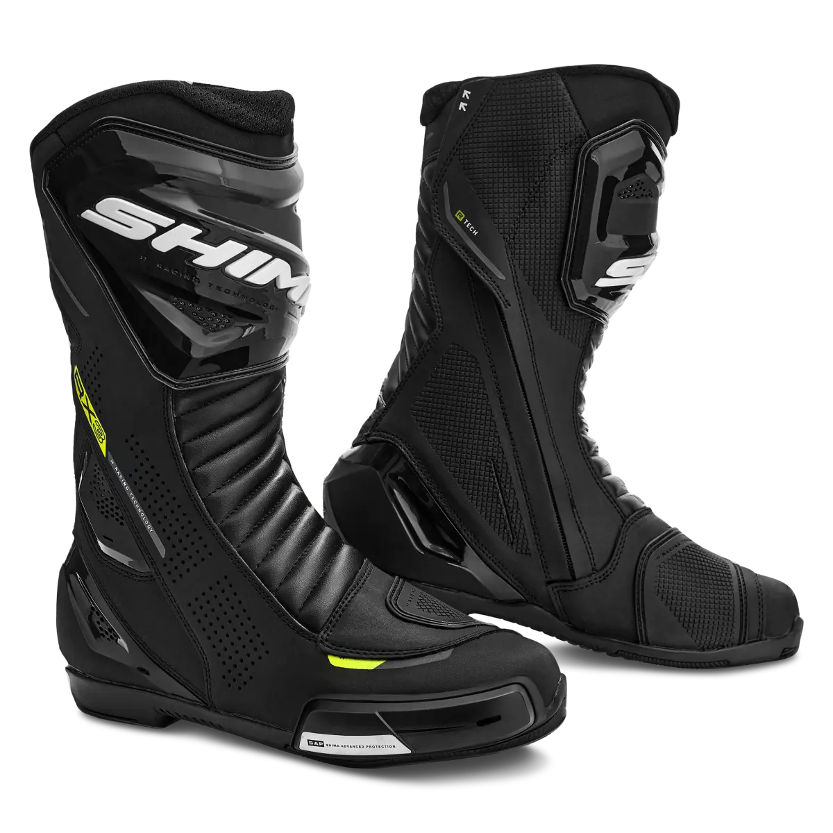 SHIMA RX-3 RACING HOMBRE AMARILLO FLUO 
