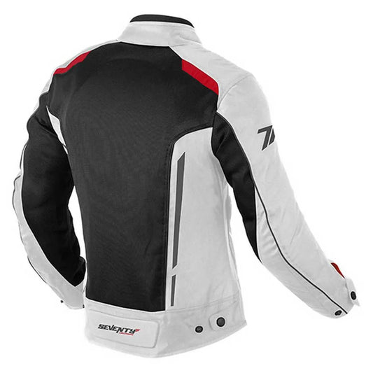 SEVENTY DEGREES SD-JT36 DE DONNA GIACCA DA MOTO ESTIVA ROSSO GHIACCIO – Yamoto.it