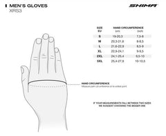 SHIMA XRS-3 GUANTI CORTI DA CORSA UOMO NERO GIALLO FLUO