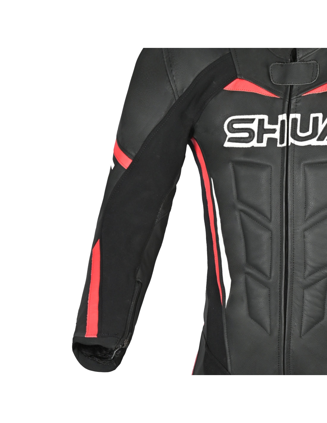 Shua Infinity Nero Rosso1PC Tute da Moto in Pelle Uomo SOLO ONLINE
