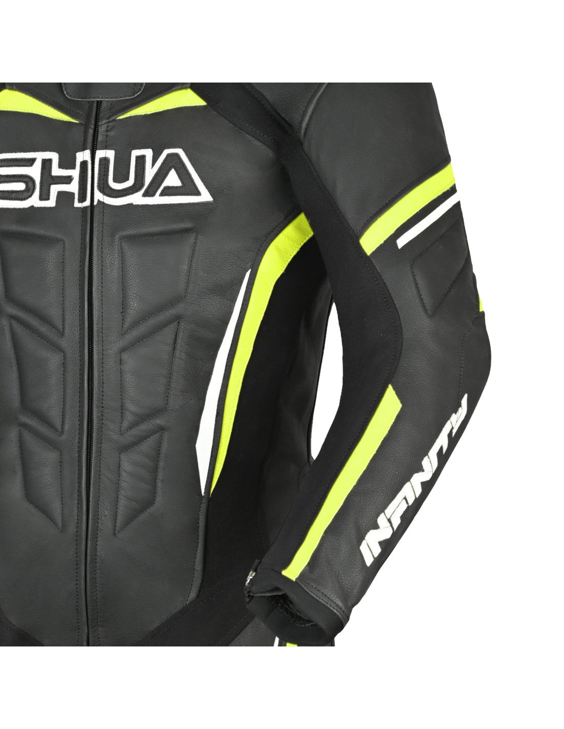 Shua Infinity Nero Giallo/Flu 1PC Tute da Moto in Pelle Uomo SOLO ONLINE