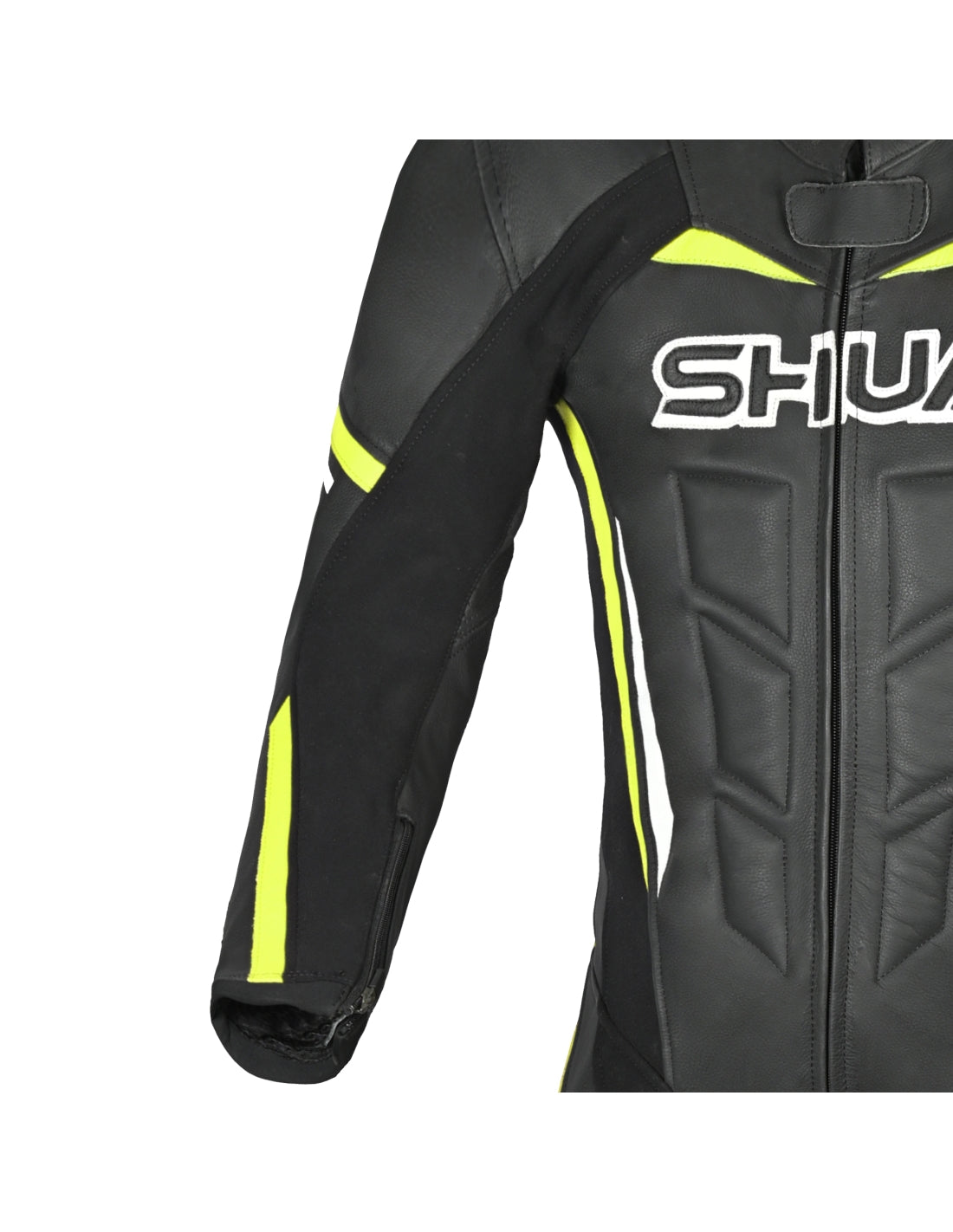 Shua Infinity Nero Giallo/Flu 1PC Tute da Moto in Pelle Uomo SOLO ONLINE