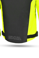 Shua Immortal Giacca da Moto Nero/Giallo 