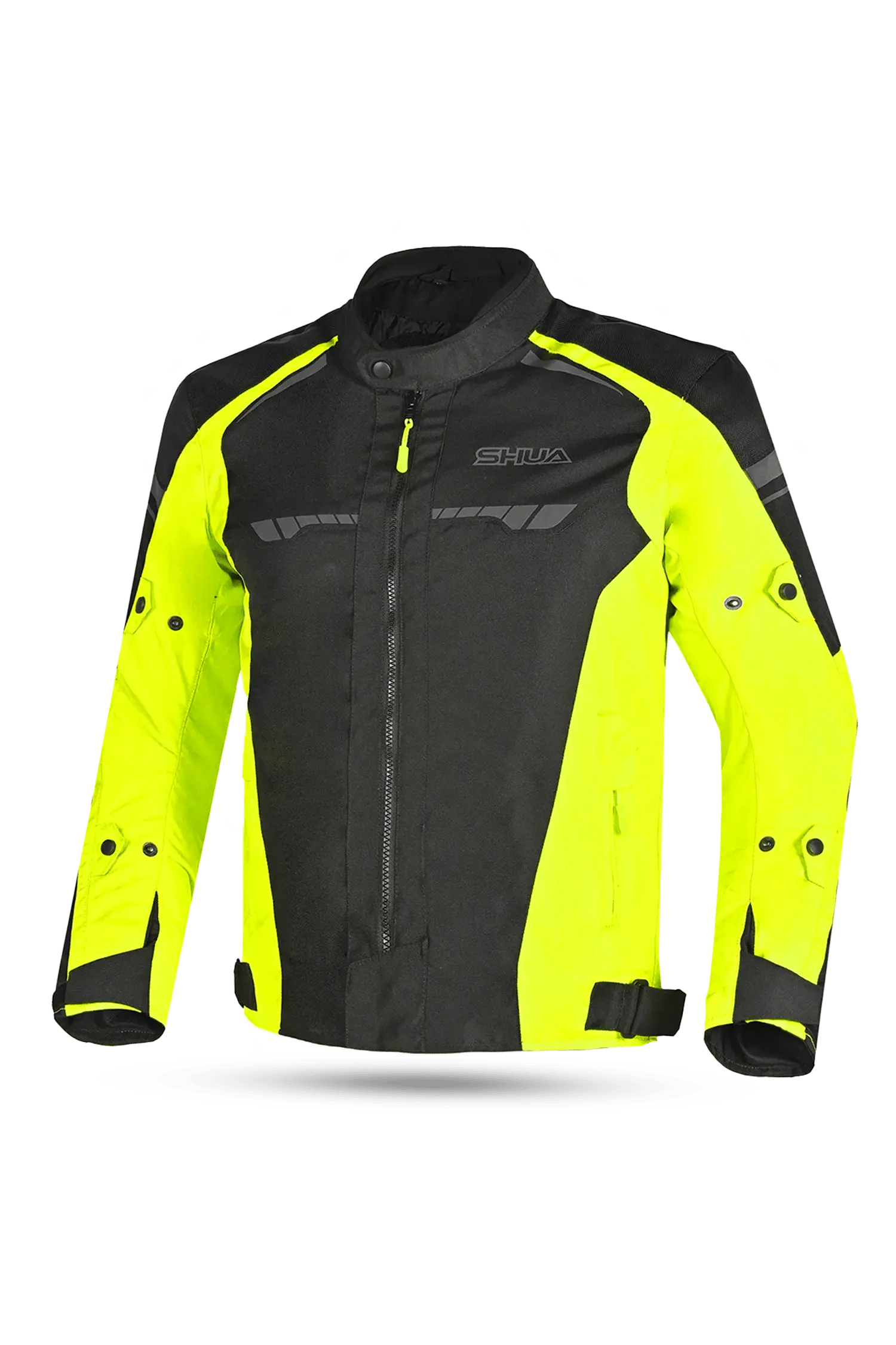 Shua Immortal Giacca da Moto Nero/Giallo 