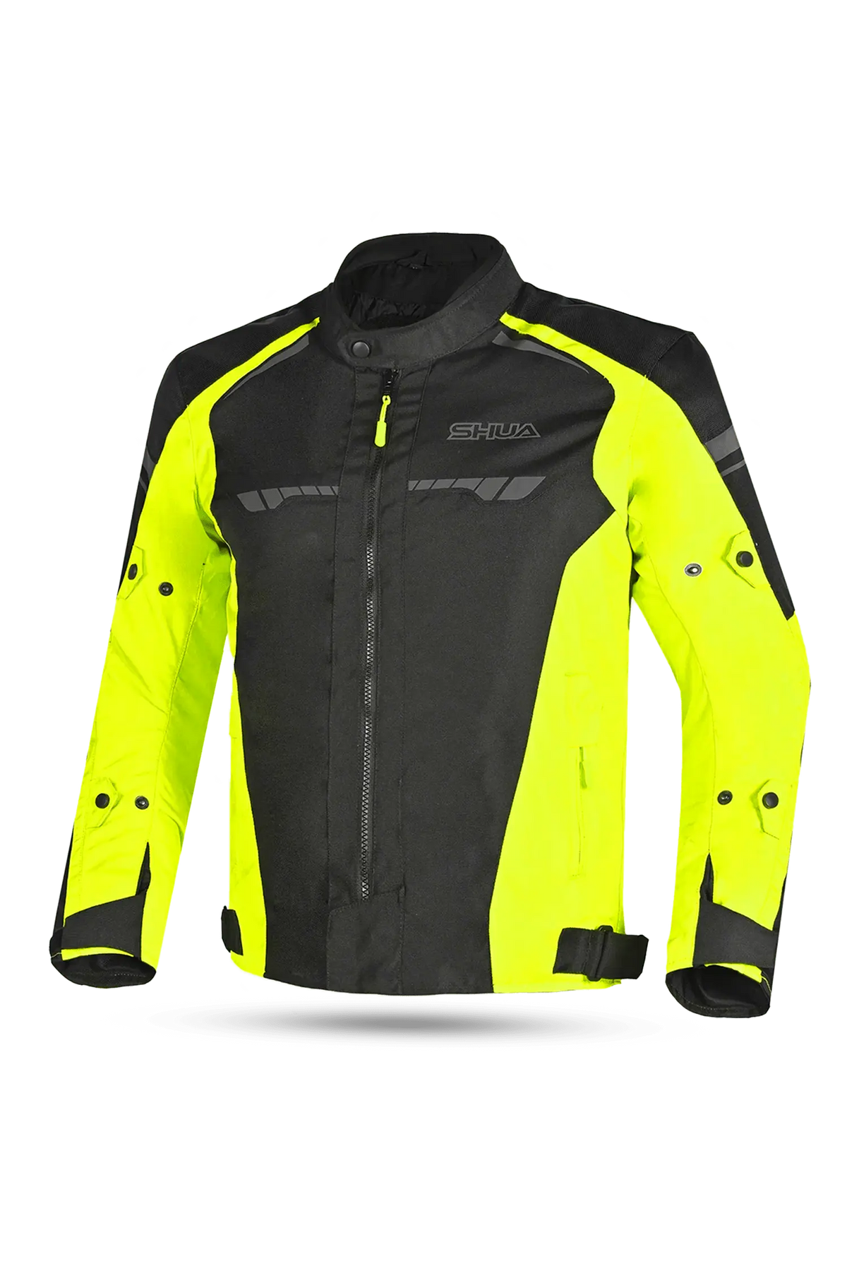 Shua Immortal Giacca da Moto Nero/Giallo 