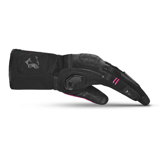 Bela Highway Donna Guanti invernali da Donna Nero/Rosa side