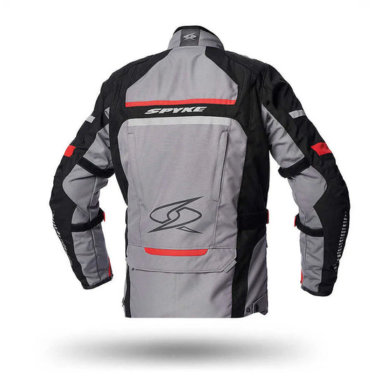 SPYKE Meridian Dry Techno Man Jacket Ice/Negro/Rojo - SECURTEX MOTOR S.L (t/a MaximoMoto)