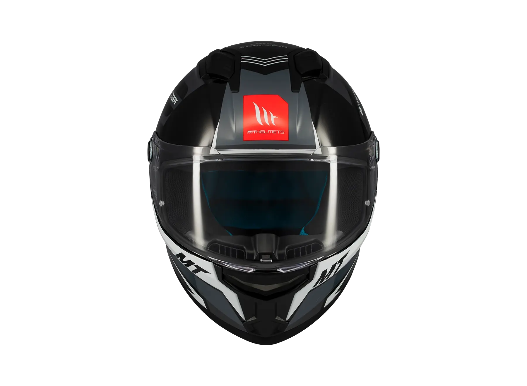 MT Stinger 2 Tron B12 Lucido Moto Integrale sportivo Caschi