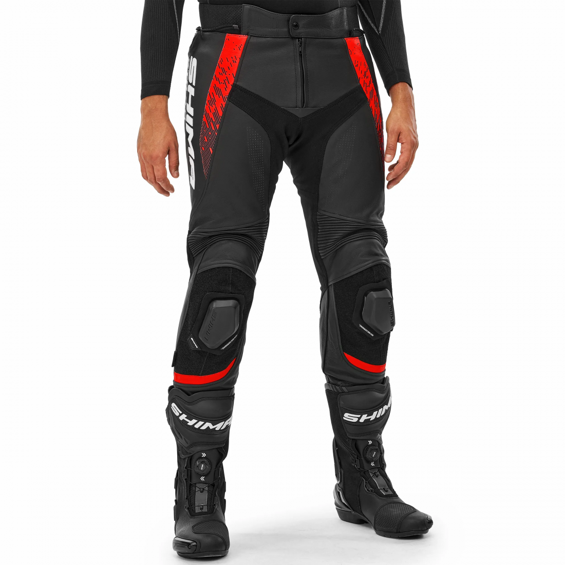 SHIMA STR 2.0 PANTALONE DE MOTO BRIGHT ROJO 