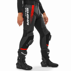 SHIMA STR 2.0 PANTALONE DE MOTO BRIGHT ROJO 