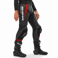 SHIMA STR 2.0 PANTALONES DE MOTO ROJO 