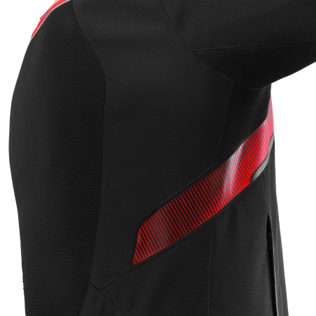 SHIMA STX AIR CHAQUETA DE MOTO HOMBRE GRIS/ROJO 