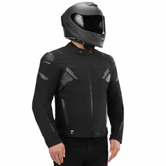 SHIMA STX MAN CHAQUETA DE MOTO NEGRO 