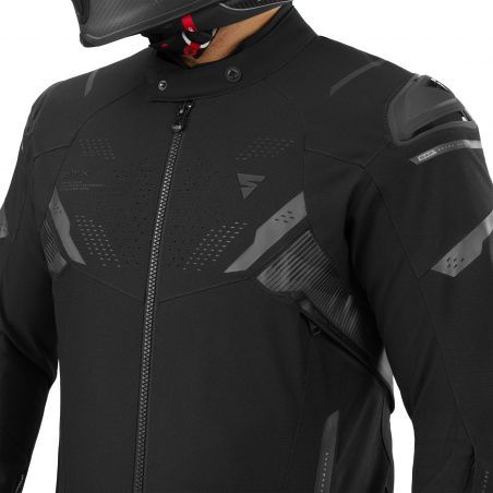SHIMA STX MAN CHAQUETA DE MOTO NEGRO 