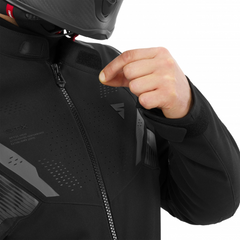 SHIMA STX MAN CHAQUETA DE MOTO NEGRO 